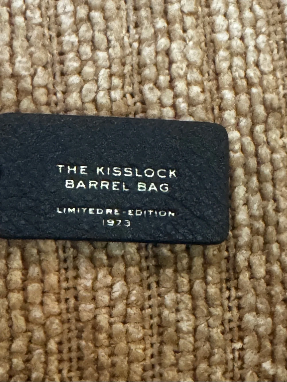 NEW... Black COACH Double Sided… Black EMBOSSED Hangtag Set. NWOTs